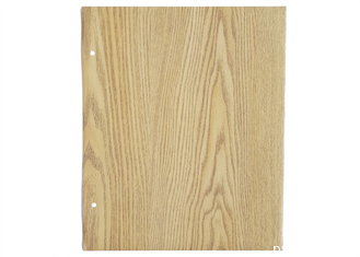 Film decorativo del PVC di effetto di legno 3D per mobilia Matte Finish di superficie