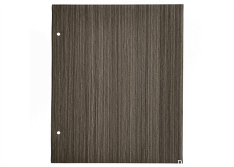 Spazzoli il rotolo decorativo della stagnola del PVC di colore della quercia tintoria per la copertura del piano d'appoggio