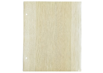 La mobilia di legno su ordinazione del PVC di colore sventa lo spessore di 0.15mm a prova di fuoco