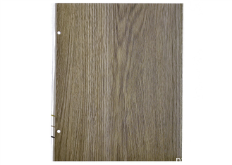 Stagnola autoadesiva della mobilia del PVC della quercia di Moka con la decorazione di legno della superficie di effetto