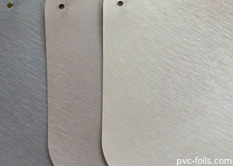 Film del PVC impresso graffio d'argento per la laminazione decorativa interna del pannello