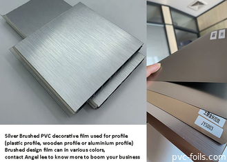 Rivestimento libero decorativo impermeabile di spessore di film del PVC 0.14mm