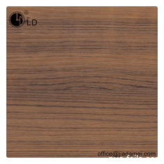 Film decorativo del PVC del grano di legno della noce per lo spostamento di profilo del MDF