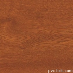Pellicola di colori di laminatura in PVC a quercia d'oro per avvolgimento di profili di finestre e porte