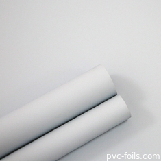 Film decorativo in PVC bianco satinato Super Matte per porte di armadi della cucina