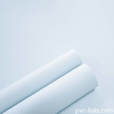 Fogli di membrana di PVC bianco satinato in rotoli per le porte degli armadi della cucina