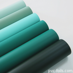 Fogli di membrana di PVC super matt in rotoli per porte di armadietti da cucina