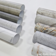 Nuovo marmo di design PVC foglio decorativo per la laminazione, membrana stampa