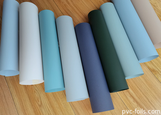Rollo di pellicola decorativa in PVC anti-impronte digitali a tocco morbido per la stampa a membrana