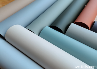 Film decorativo in PVC a colori Pantone Super Matte per porte interne