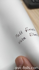 Film decorativo in PVC a finitura opaca per fogli acrilici da 1,2 mm, spessore 0,15 mm