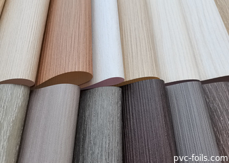Film decorativo in PVC a texture di legno supermatto per pannelli WPC e profilati