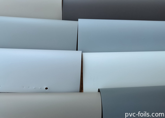 Pellicola decorativa in PVC resistente all' ingiallimento per profili WPC Spessore della pellicola di avvolgimento 0,14 mm