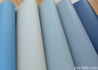 Film decorativo in PVC opaco a tocco morbido per porte a membrana e presse a vuoto