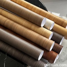 Rollo di fogli di PVC per mobili in legno