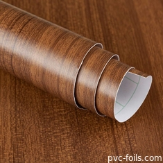 Lunghezza regolabile del rotolo Fogli decorativi in PVC a modello di noce resistente agli acidi 30m-50m