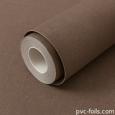 Tessuto tessuto colore massello Pvc tessuto rivestimento per pareti autoadesivo per decorazioni interne