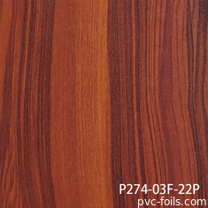 Film decorativo in PVC di texture di legno supermatte per la stampa a membrana a vuoto