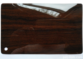 Film decorativo interno del PVC per il legno 0.3mm del bagno della cucina