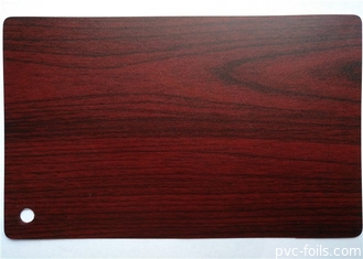 Rotolo del vinile di Matte Pvc Wood Grain Surface adesivo per il MDF a forma di