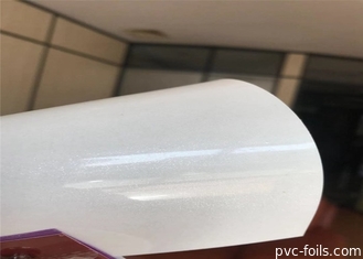 porte bianche della membrana della mobilia del rotolo di film del PVC di lucentezza di 0.3mm alte
