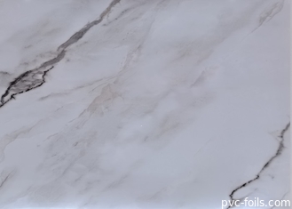 Alto grano del marmo del film del PVC di lucentezza della laminazione per la porta del Governo della mobilia