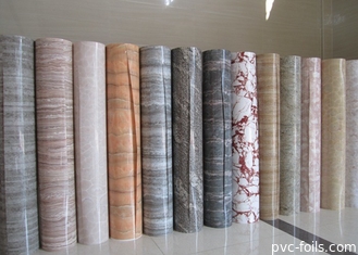 Film decorativo del menbrane di marmo d'imitazione del PVC delle porte per mobilia