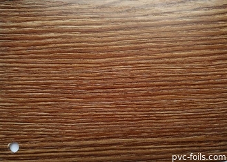 La stagnola dorata della membrana del PVC del grano di legno di quercia per le porte sorge 0.35MM