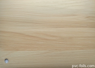 Foglio di PVC di legno della membrana del grano per la decorazione di superficie delle porte del Mdf di forma