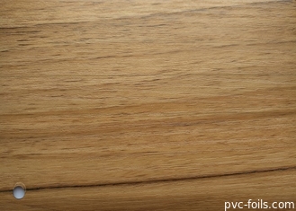 Carta decorativa autoadesiva del grano del film di legno del vinile per il PVC della stagnola della mobilia
