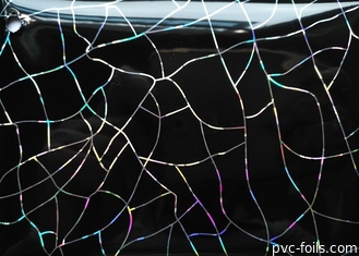 450 micron del PVC della membrana di specchio della stagnola come colore su ordinazione