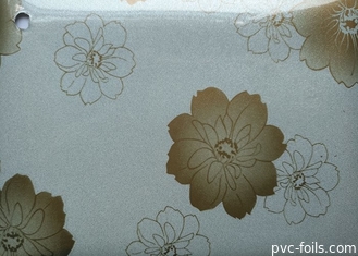 Il fiore brillante ha stampato i fornitori autoadesivi del film del PVC per la porta del Governo