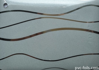 Alto film del PVC di lucentezza di spessore a prova di fuoco di 0.20mm per la laminazione di strato acrilica