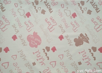 camera da letto rosa dei bambini del fumetto del PVC della carta da parati autoadesiva 10mx45cm di 5m
