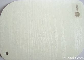 Laminazione Matte Embossed White adesivo del film del PVC del Mdf delle facciate