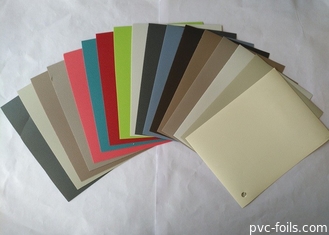 Stagnola della mobilia del PVC di Matte Solid Color per la porta della membrana del Governo