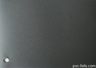 La stagnola nera della mobilia del PVC di Matte Finish di colore graffia resistente