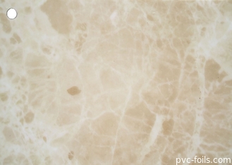 Membrana laminata dello strato dell'alto di lucentezza marmo del PVC per la pelle delle facciate della mobilia