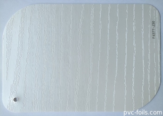 Quercia dipinta bianca che imprime la stagnola decorativa del PVC per la superficie della mobilia