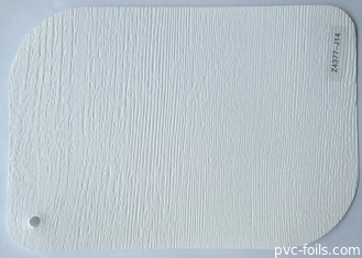 Stagnola della membrana del PVC della mobilia per bianco solido delle porte del Governo del MDF