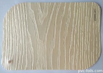 Lo strato del laminato della porta del PVC del film per il fronte di legno della porta del MDF ha impresso