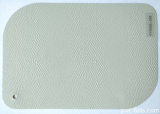 Il colore bianco ha impresso la stagnola decorativa del PVC per le facciate della mobilia