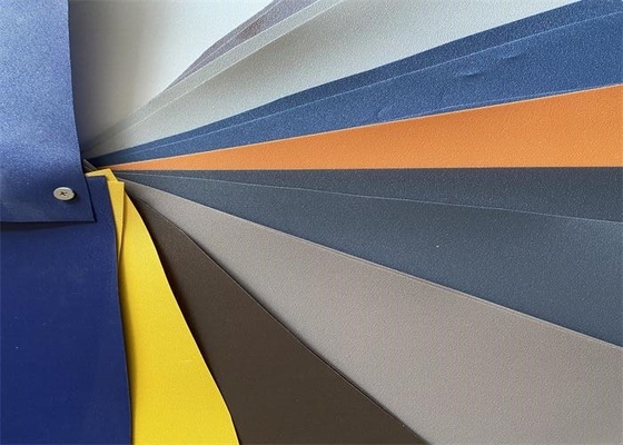 film decorativo del PVC di spessore di 0.10mm per colore solido delle porte della membrana della cucina