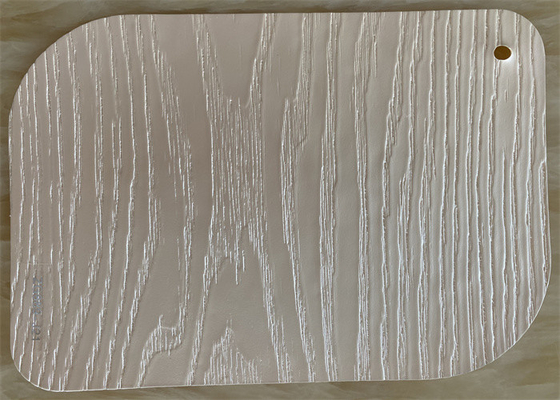 Il legno bianco ha impresso il film decorativo del PVC per le porte della cucina dell'essicatore