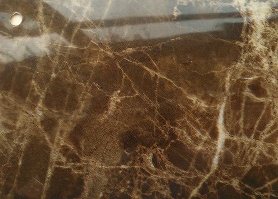 Film decorativo del PVC di effetto di marmo per la pressatura di Membane del piano d'appoggio