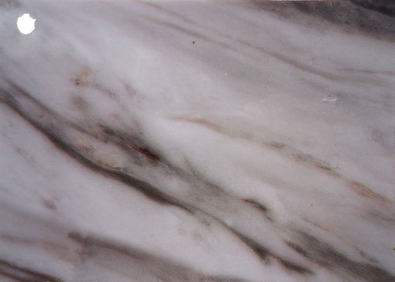 Foglio di PVC bianco di Grey Marble Self Adhesive per la superficie di rinnovamento del Governo