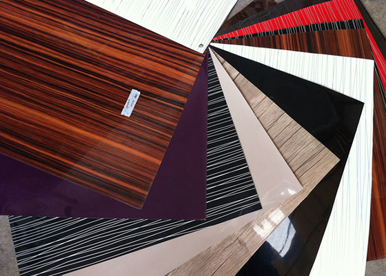 Stagnola decorativa su misura del PVC per mobilia Front Matte High Gloss