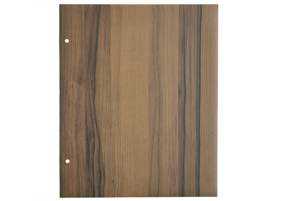 Stagnola decorativa del PVC di colore del Teakwood per la laminazione del vinile della mobilia