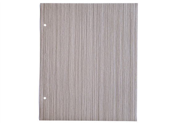 Il film decorativo spazzolato Formable del PVC di Grey Wood Color per la TV sta