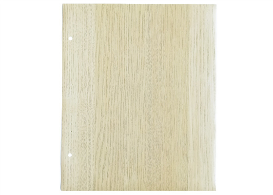 La mobilia di legno su ordinazione del PVC di colore sventa lo spessore di 0.15mm a prova di fuoco